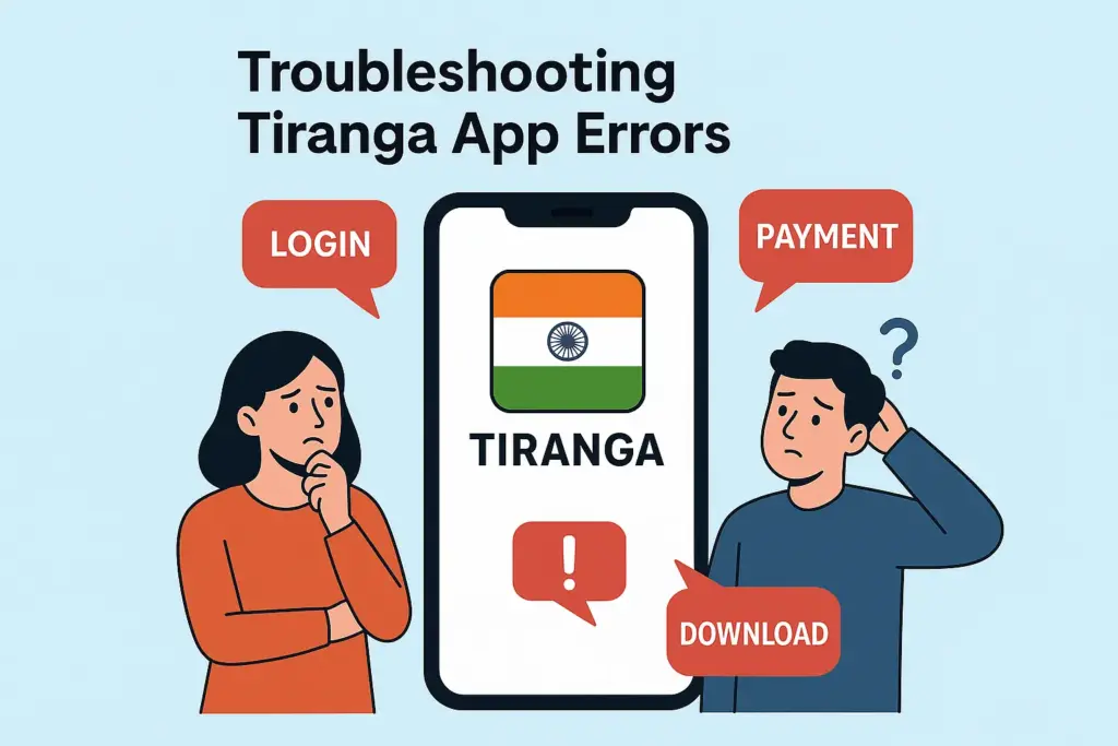 Troubleshooting Tiranga App Errors